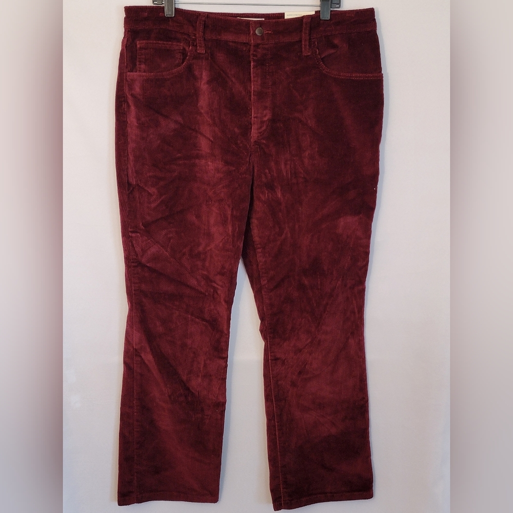 NWT Universal Thread Burgundy Corduroy Pants Size 16R